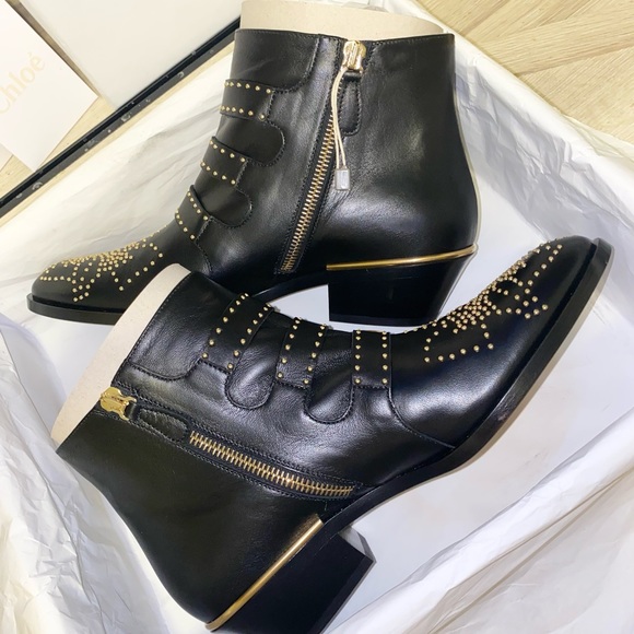 Chloé NWT Susanna Short Boots - 2 dust bags included - Picture 6 of 10